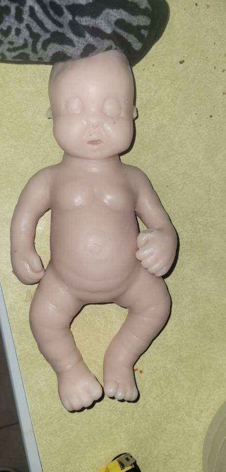 Full body silicone baby changaling 12" preemie cute