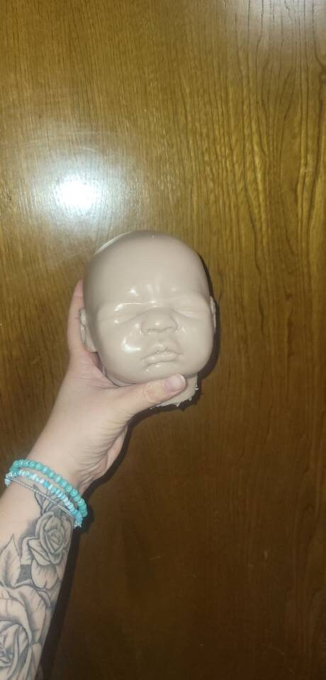 Silicone baby head Lillian by Terry quinn 20"