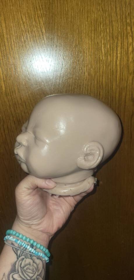 Silicone baby head Lillian by Terry quinn 20"