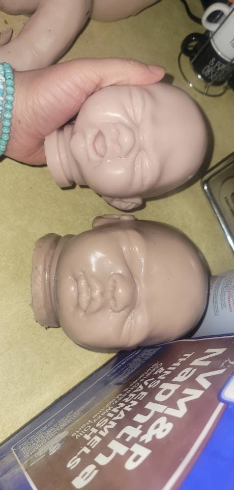 Silicone baby head Lillian by Terry quinn 20"