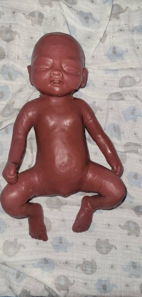 12" Full Body Silicone memorial baby born too soon
