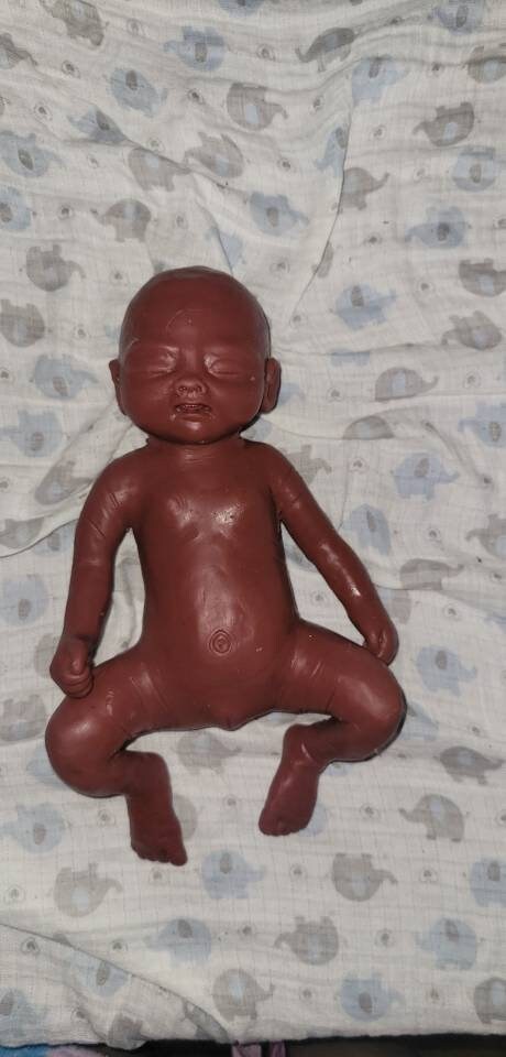 12" Full Body Silicone memorial baby born too soon
