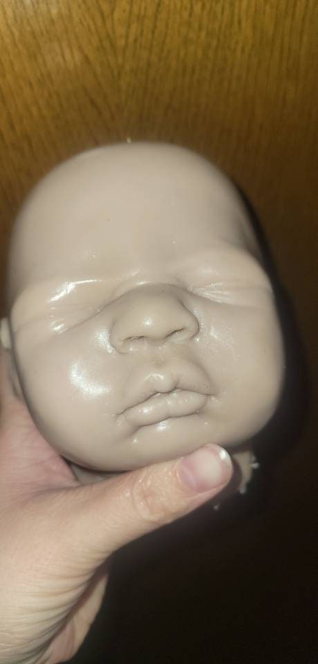 Silicone baby head Lillian by Terry quinn 20"