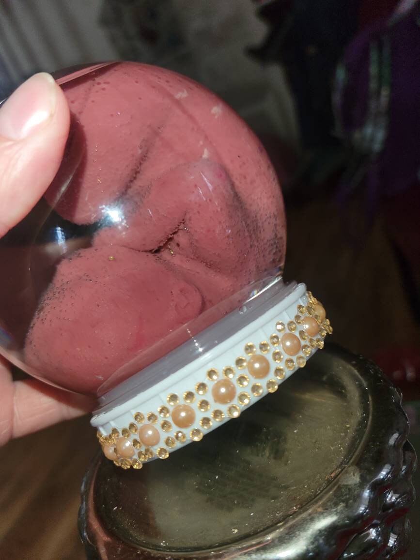 20 week gestational silicone fetus baby in water jar