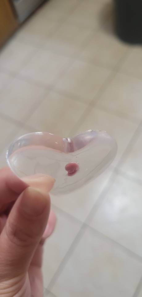 Beautiful memorial resin heart peice