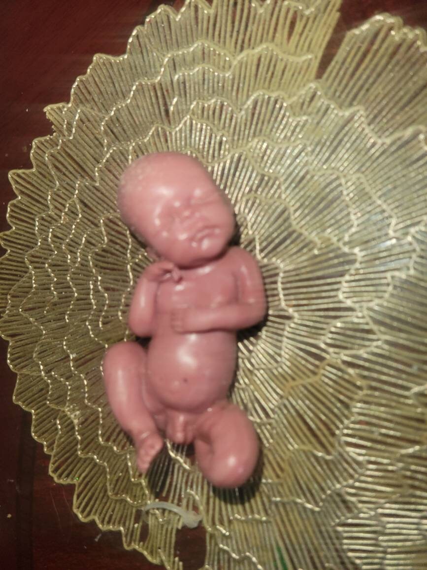 4" silicone memorial baby or mini newborn baby