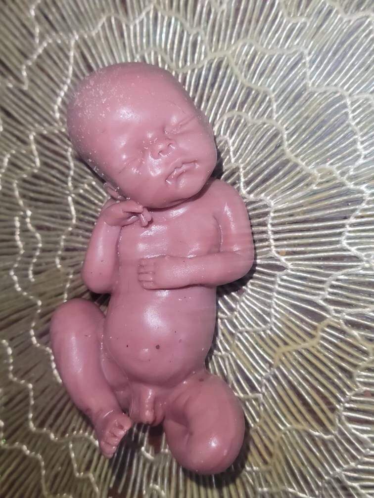 4" silicone memorial baby or mini newborn baby