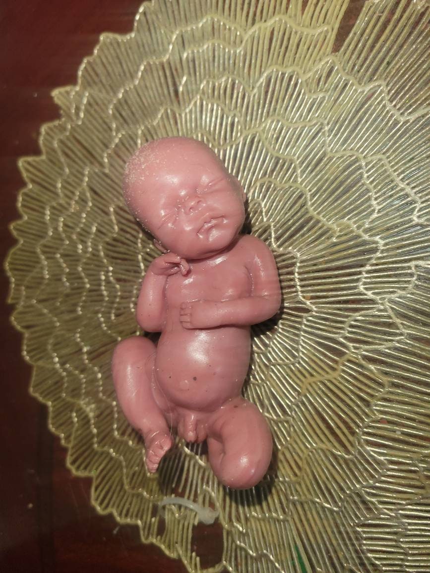 4" silicone memorial baby or mini newborn baby