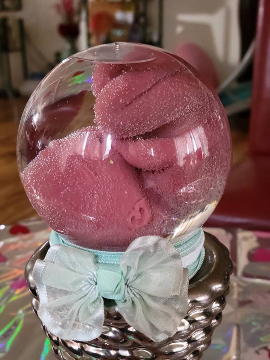 20 week gestational silicone fetus baby in water jar