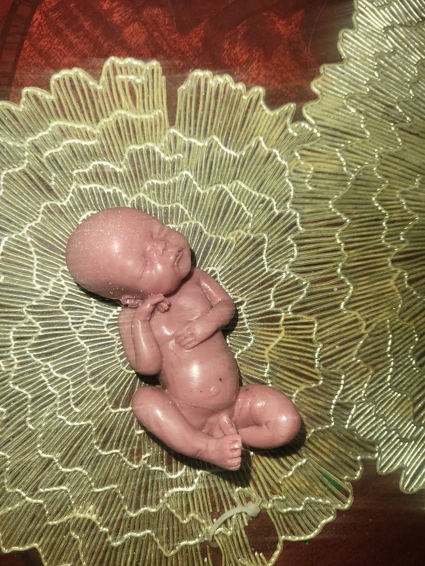 4" silicone memorial baby or mini newborn baby