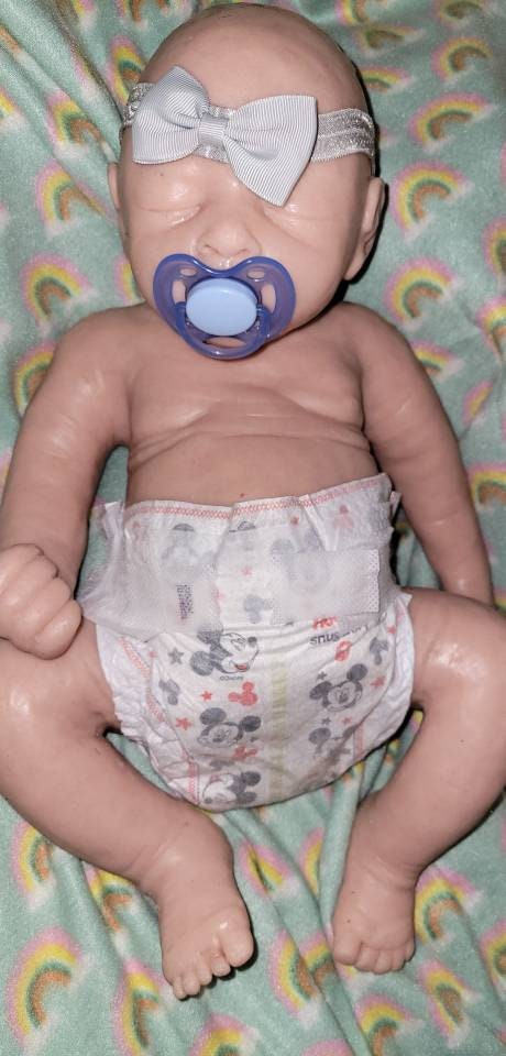 Chassie full body silicone baby 18" 10lbs 9oz beautiful baby