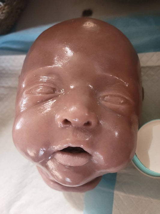 1 silicone surprise head blank unpainted