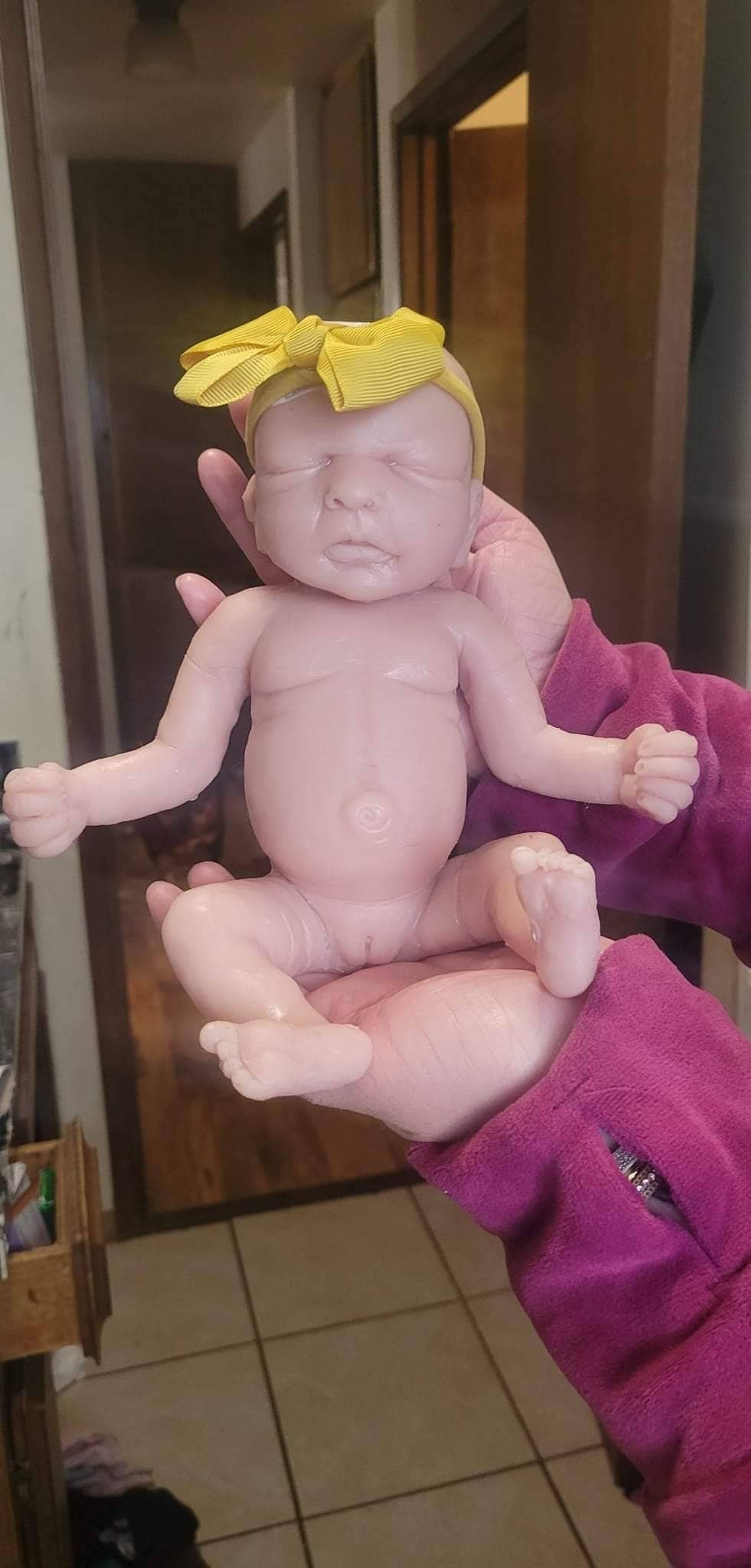 Full Body silicone baby "Bailey" sleeping beauty boy or girl