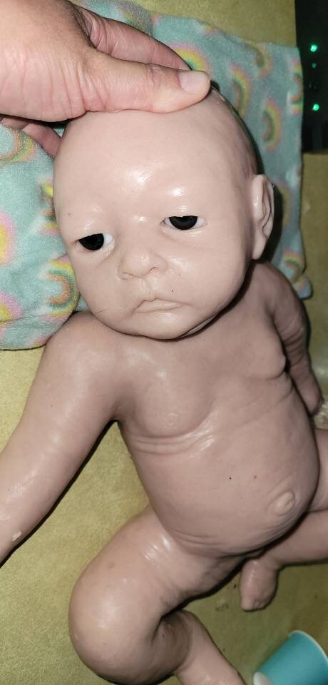 Chassie full body silicone baby 18" 10lbs 9oz beautiful baby