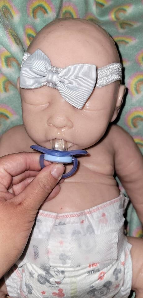 Chassie full body silicone baby 18" 10lbs 9oz beautiful baby
