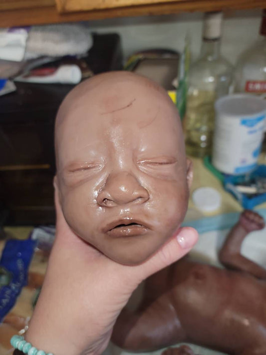 1 silicone surprise head blank unpainted