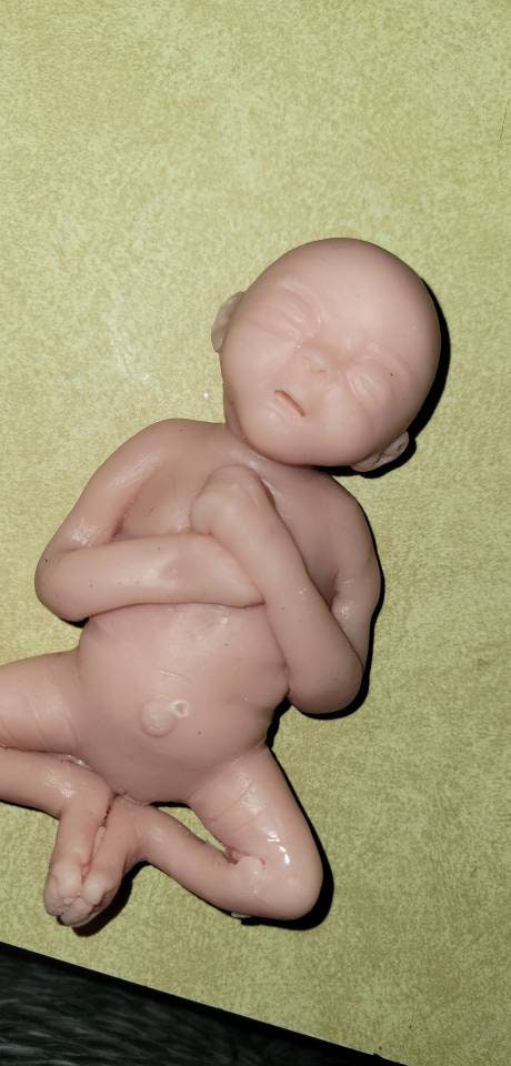 22 week gestational fetus born too soon silicone baby memorial baby