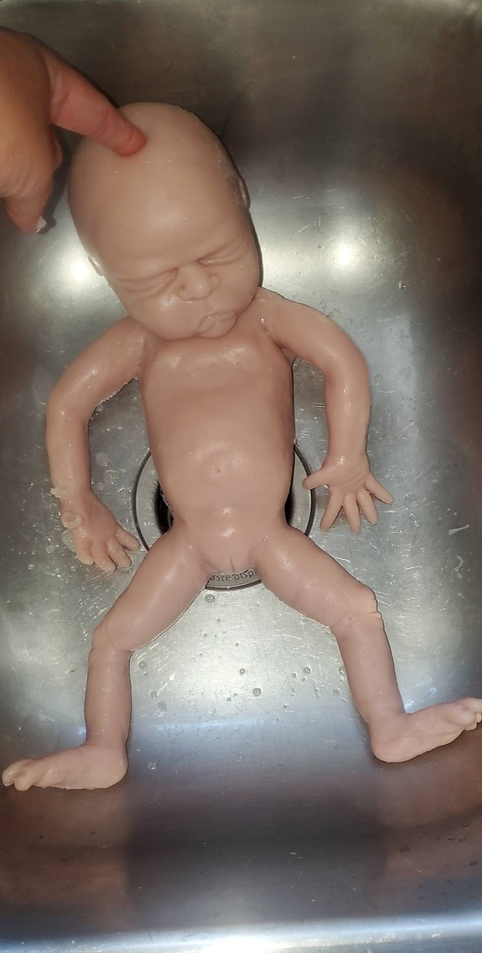 FullL Body Silicone Baby 17" so cute!