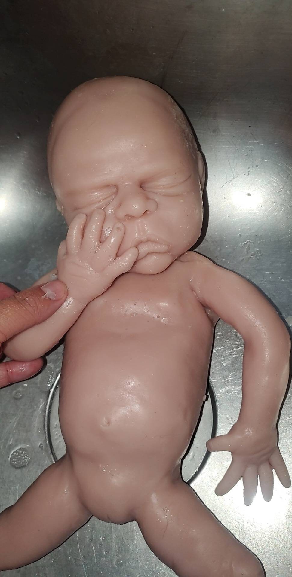 FullL Body Silicone Baby 17" so cute!