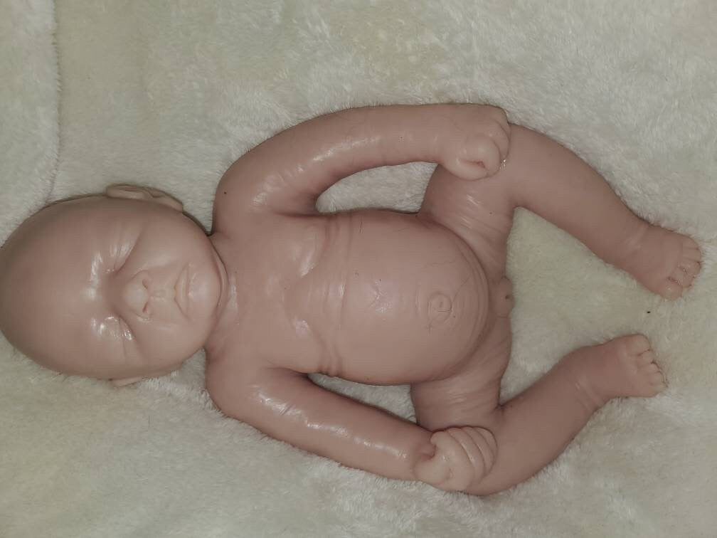 Full Body Silicone Baby Girl 18" chassie