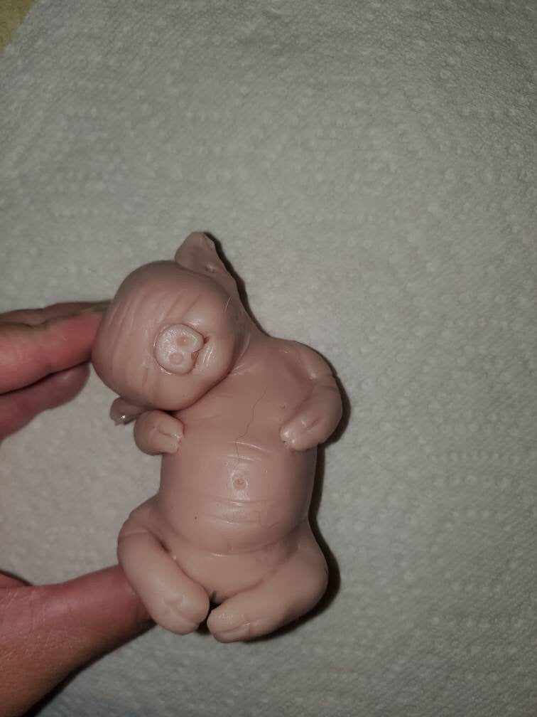 Silicone Baby pig piglet cute