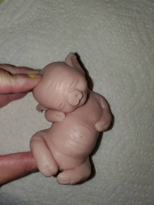 Silicone Baby pig piglet cute