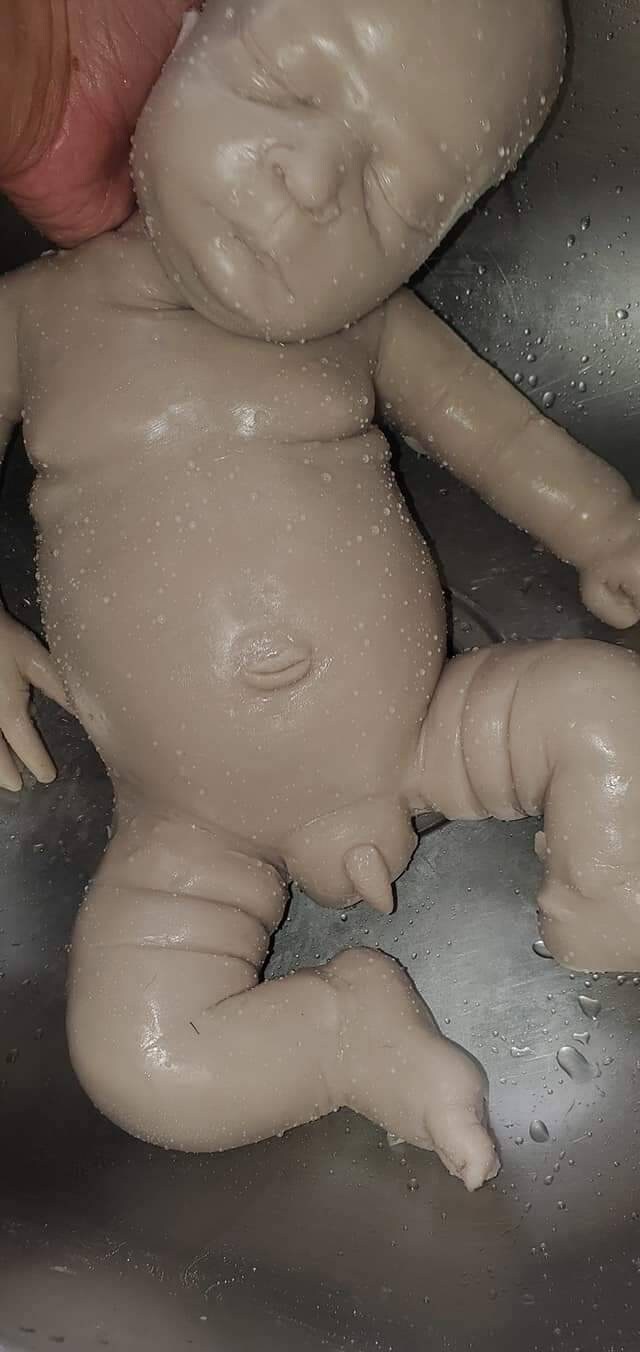 Full Body Silicone Baby remmy 21" can be boy or girl boo boo baby