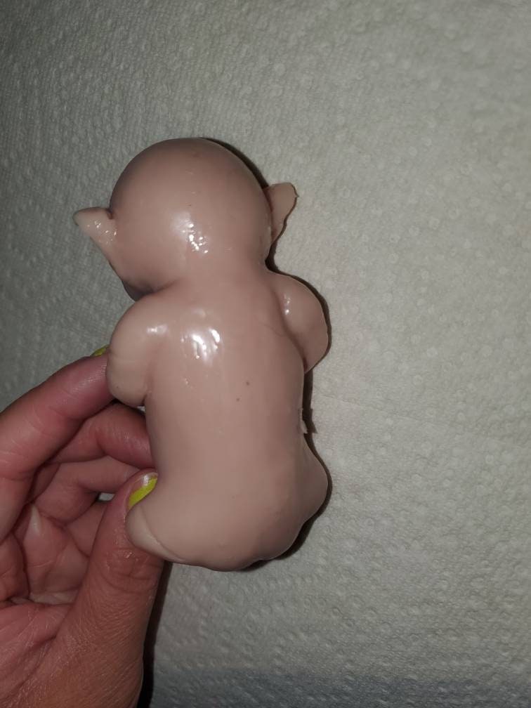 Silicone Baby pig piglet cute