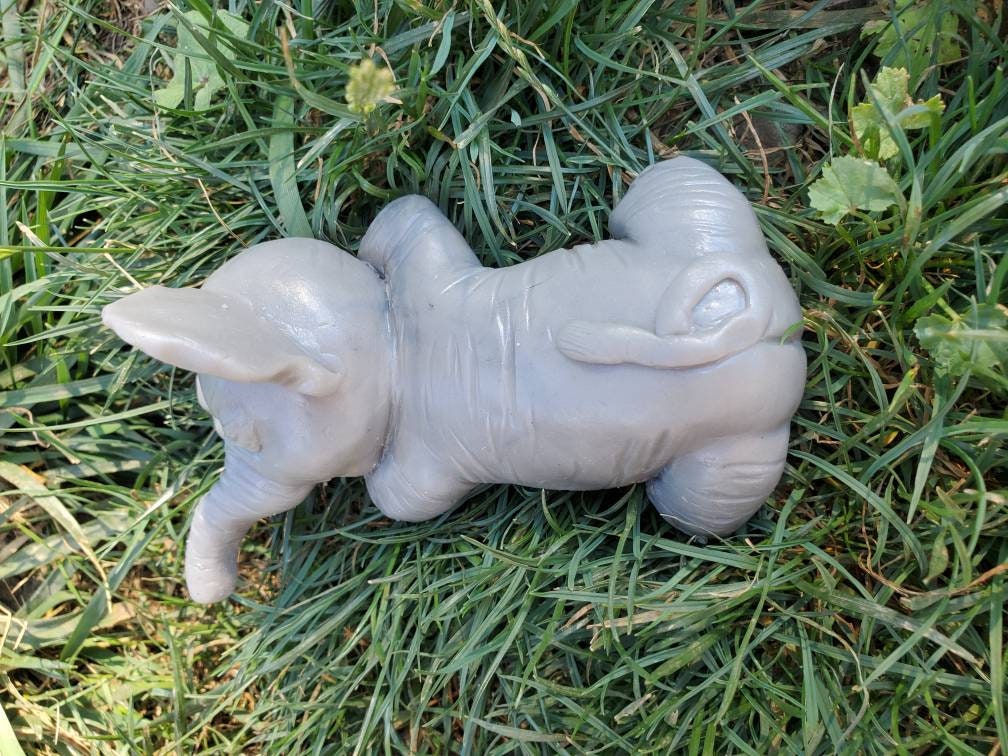 Silicone baby elephant 5"
