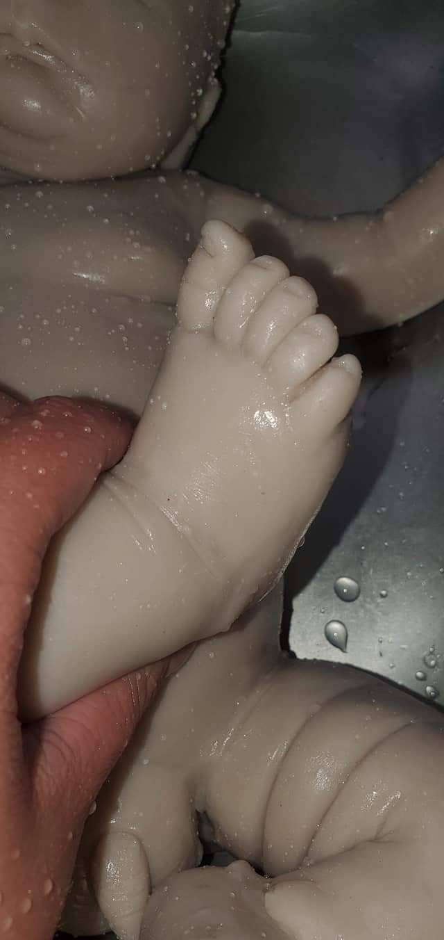 Full Body Silicone Baby remmy 21" can be boy or girl boo boo baby
