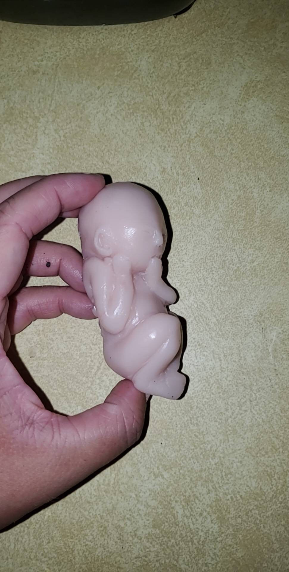 20 week gestational fetus memorial silicone baby
