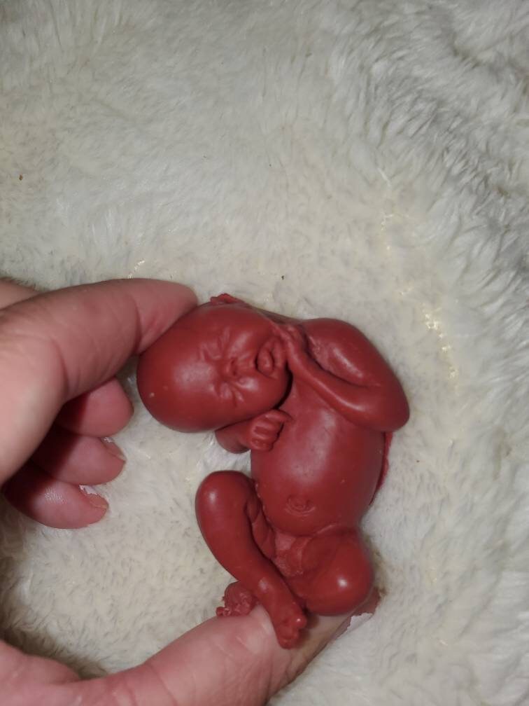 4" silicone Baby cute memorial baby