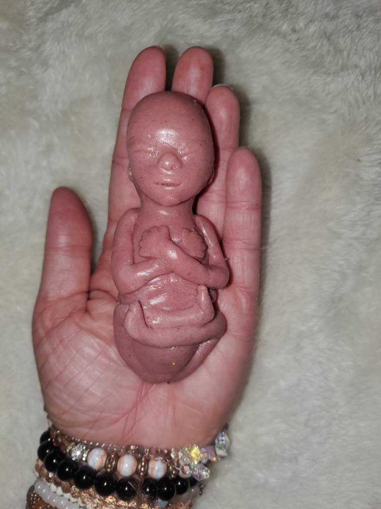 20 week Gestational silicone fetus baby memorial