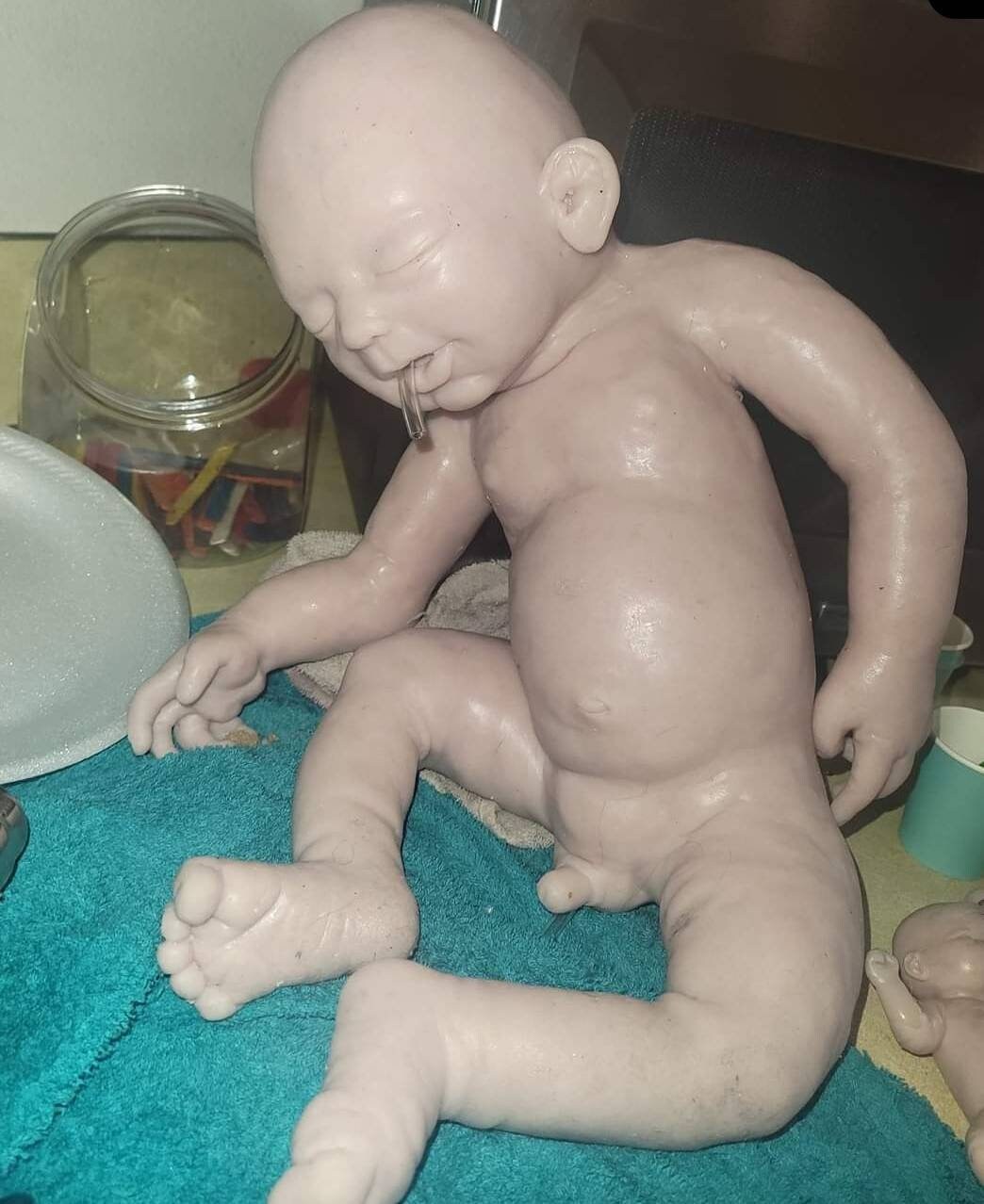 Full Body silicone baby toddler 24" 6 month old miles