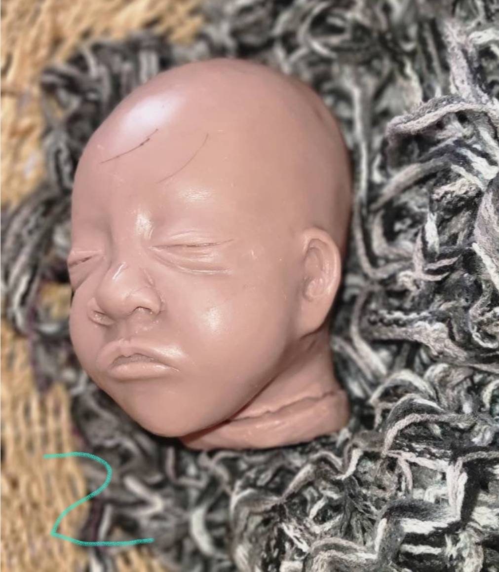 Silicone baby head and limbs you choose head