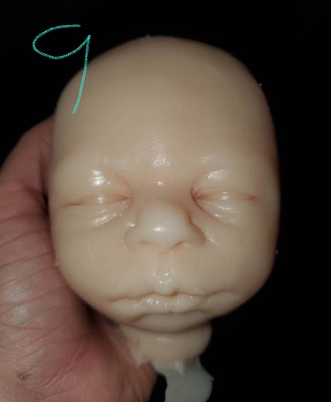 Silicone baby head and limbs you choose head