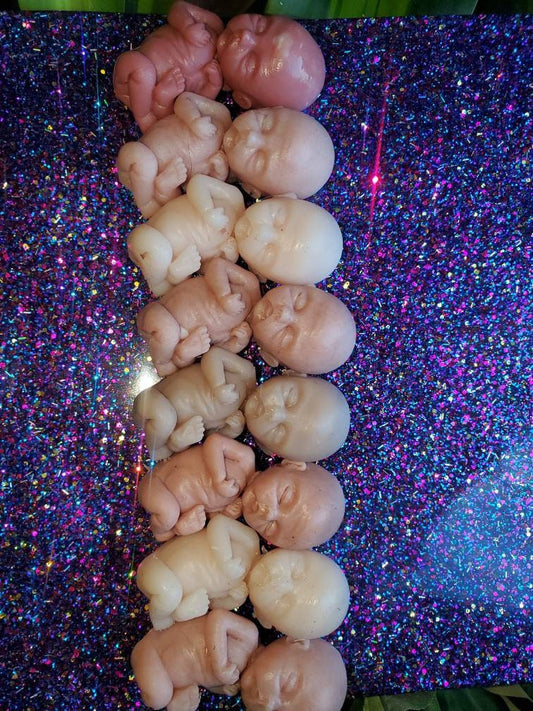 12 week gestation fetus silicone memorial fetus baby keepsake