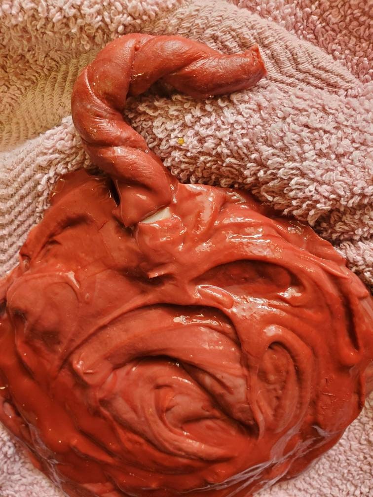Silicone placenta and umbilical cord for silicone baby newborn baby size