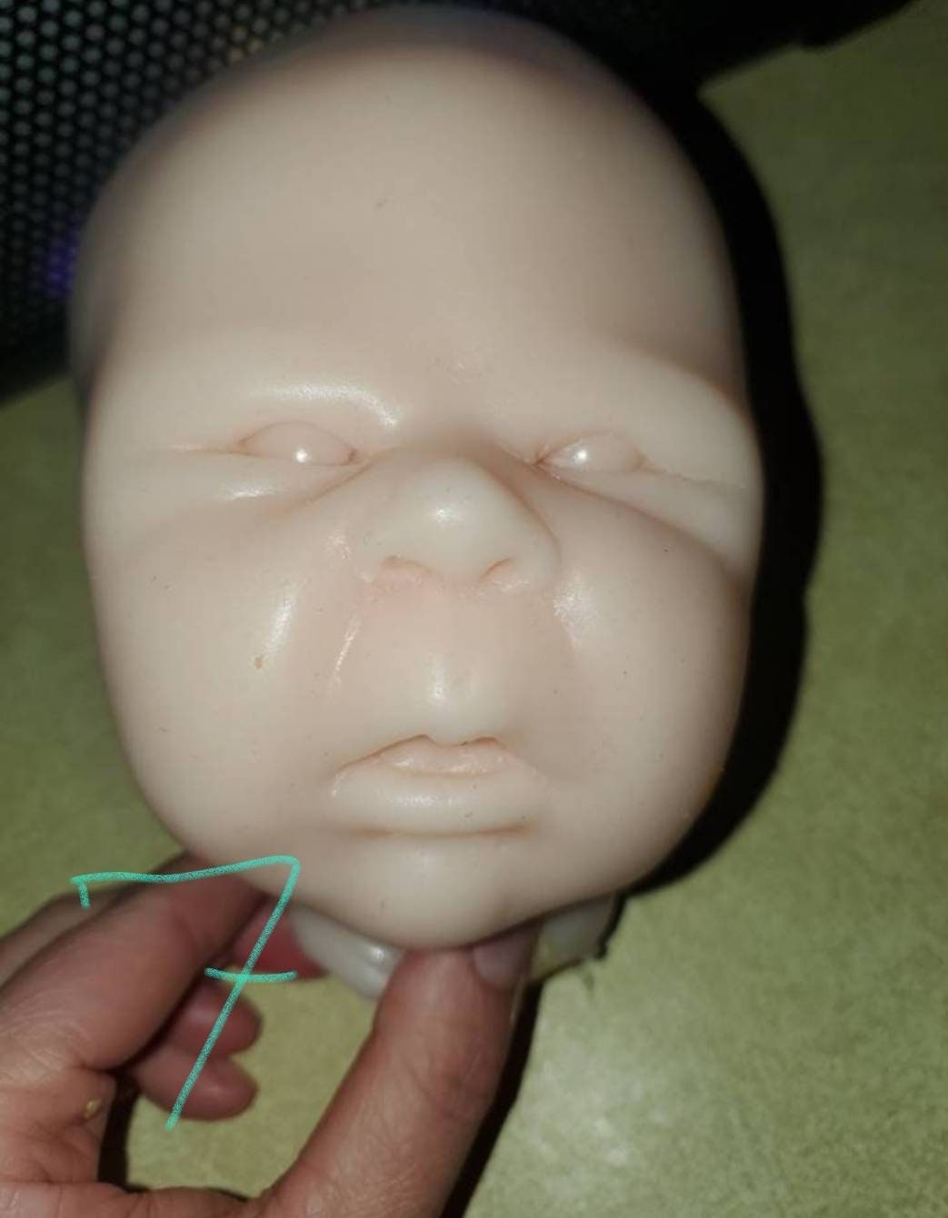 Silicone baby head and limbs you choose head