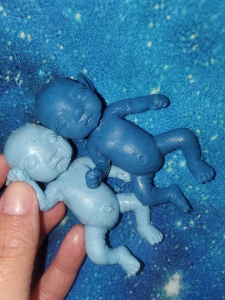 Full body silicone baby avatar mini 4"