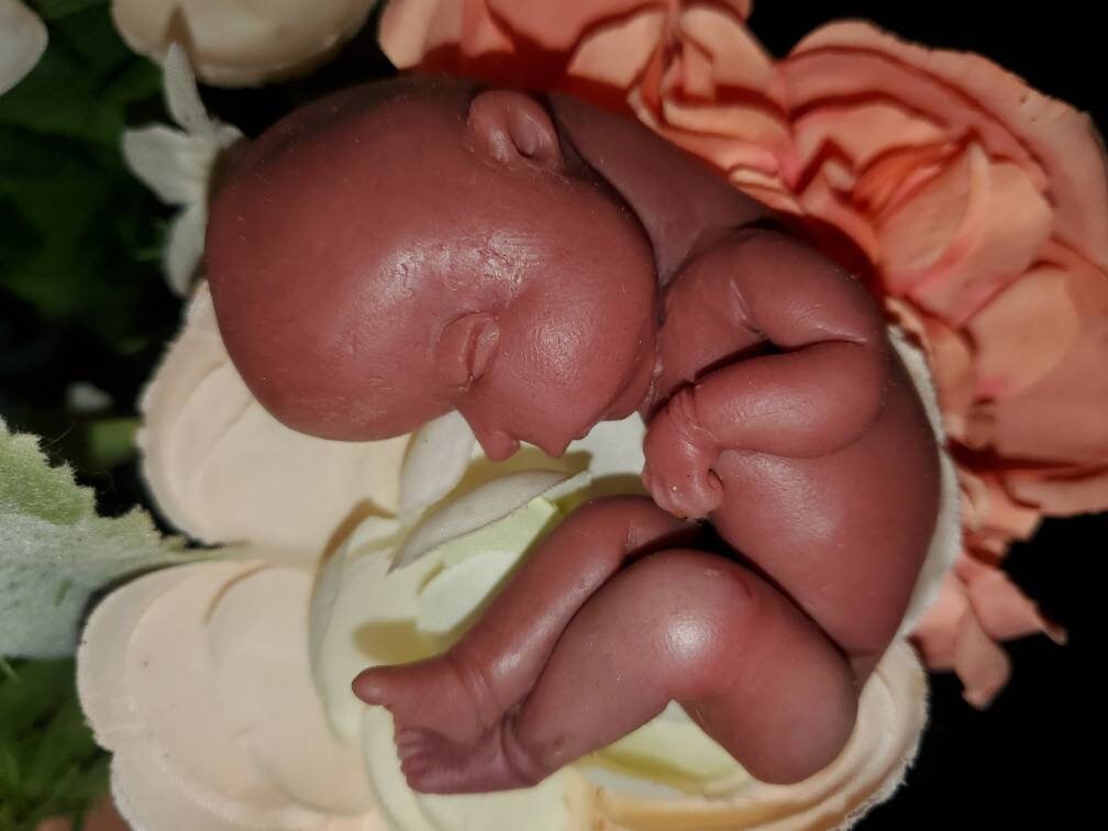 18 week gestational silicone fetus memorial baby