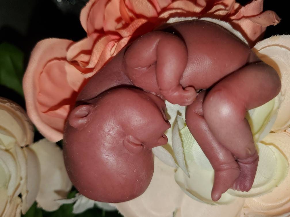 18 week gestational silicone fetus memorial baby