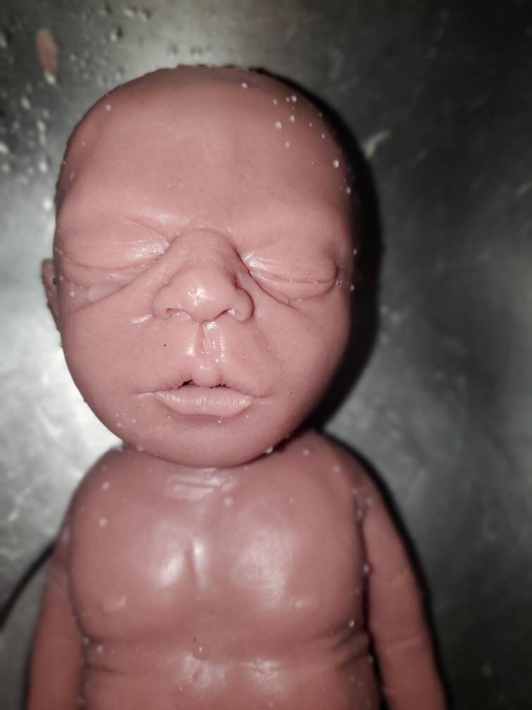 Full Body Silicone baby girl 13" preemie josie