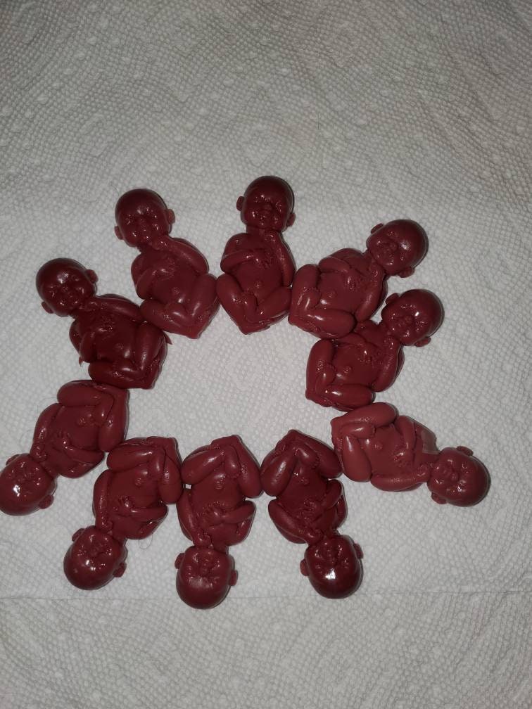12 week gestational fetu silicone memorial baby keepsake