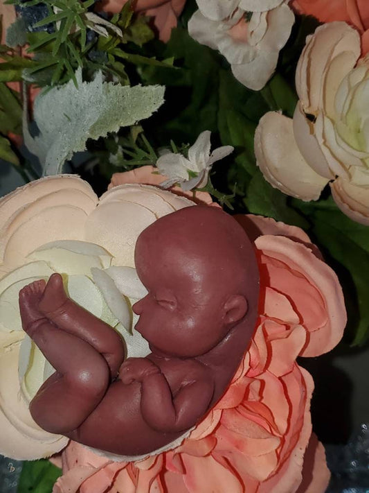 18 week gestational silicone fetus memorial baby