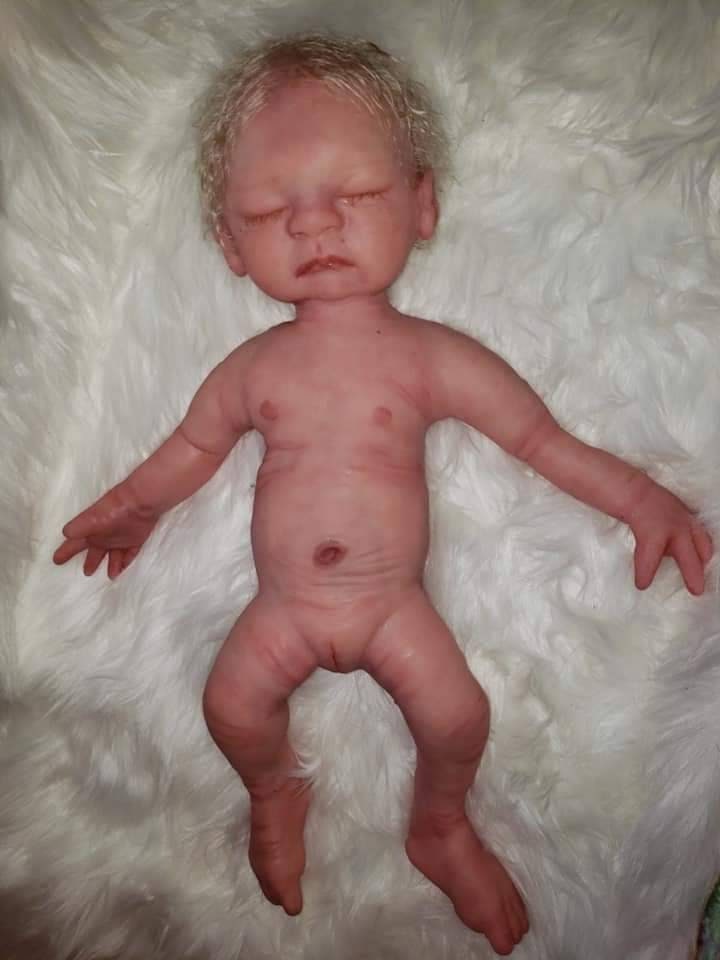 Full Body Silicone Baby 19" Essa senaa