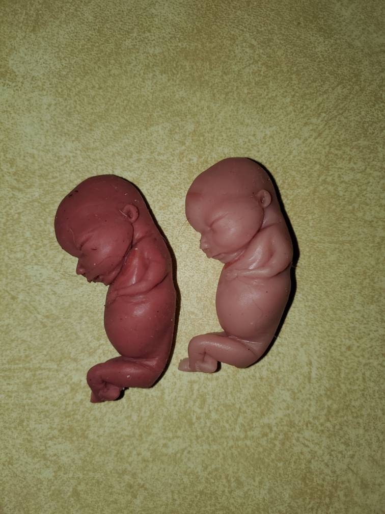 13 week silicone baby fetus memorial baby keepsake