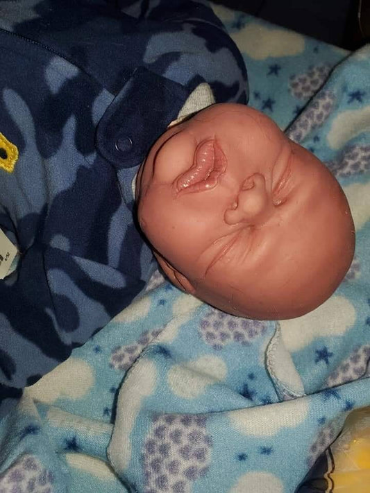 Silicone Baby head newborn for 17"