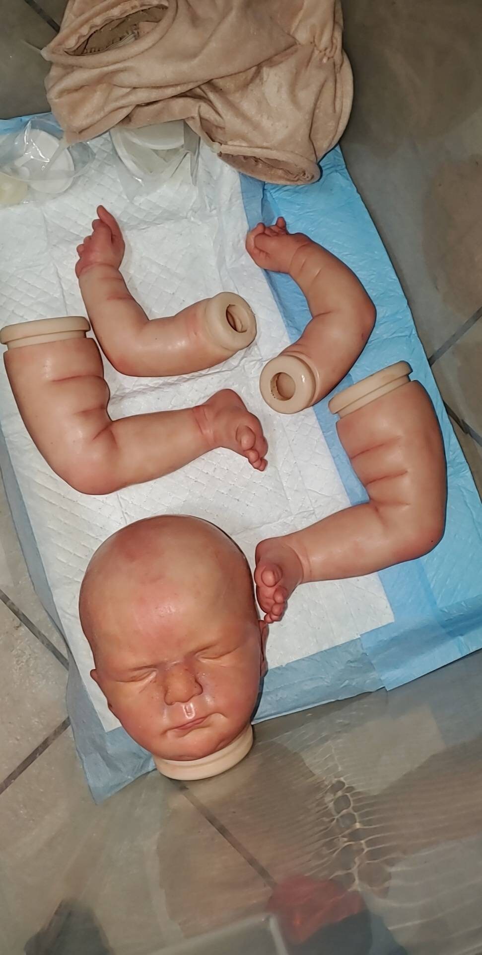 Surprise reborn baby preemie newborn 3 month