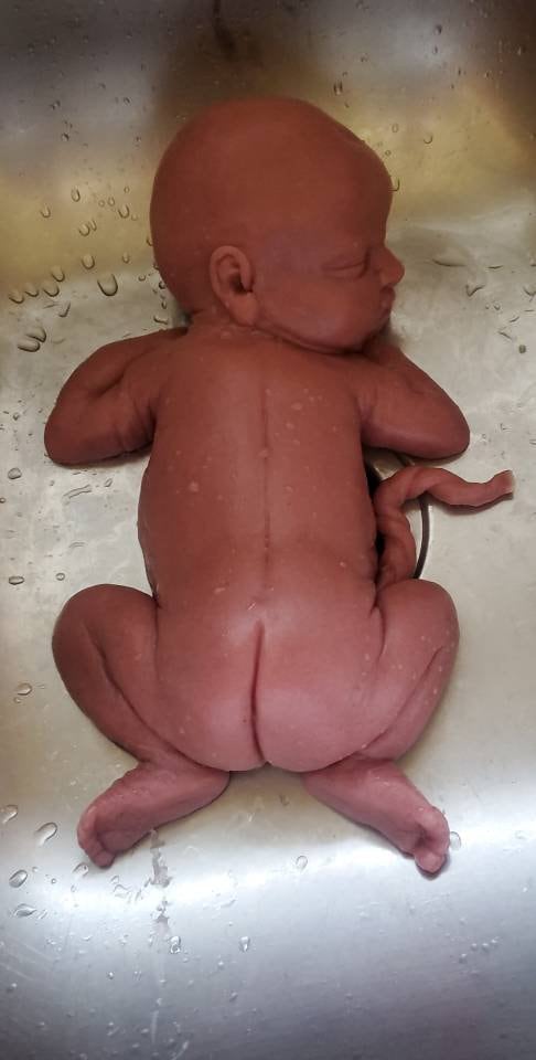 13" silicone baby girl blank unpainted or painted kit maribelle newborn